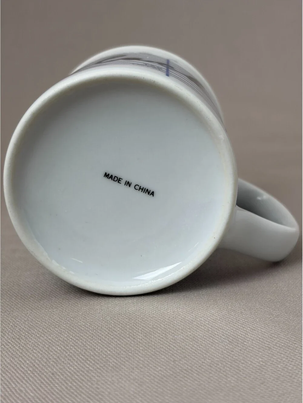 Vintage Style Guest Check Coffee Black Diner Ticket Ceramic Coffee Mug Cup 4 in